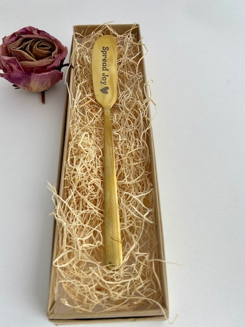 "Spread Joy" Engraved Spreader