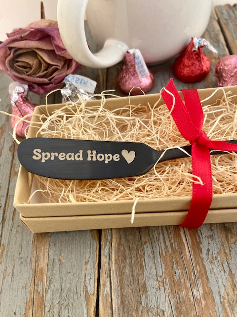 "Spread Hope" Engraved Spreader