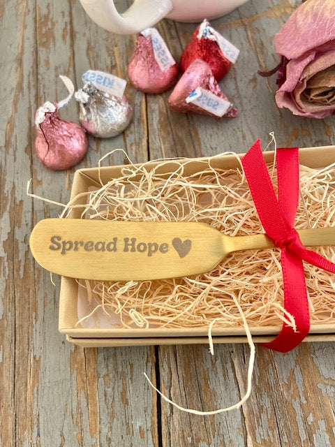 "Spread Hope" Engraved Spreader